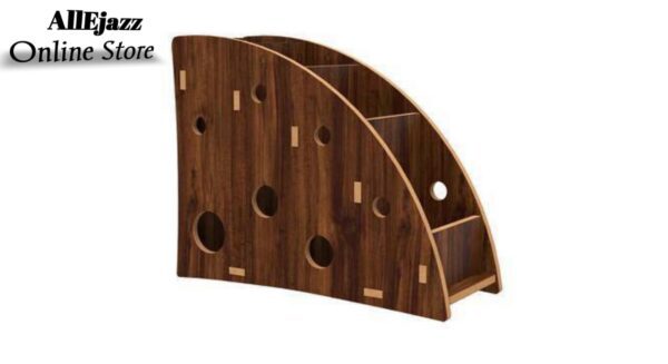 Wooden Remote Holder and Desk Organizer fulfil our space - Image 5