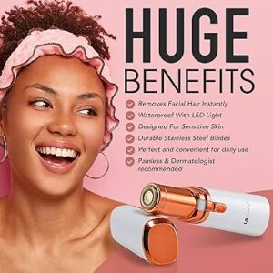 Finishing Touch Flawless Women's Painless Hair Remover , White/Rose Gold