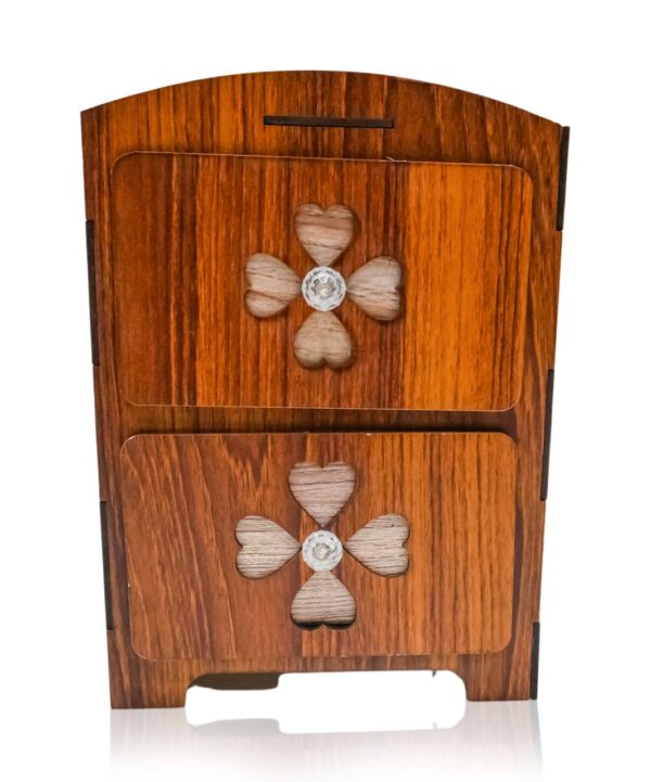 Handcrafted Wooden Drawer Box – Elegant Storage for Jewelry & Accessories